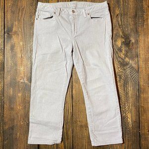 Michael Kors Gray Capri Jeans Size 8